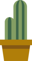 Simplicity cactus plant flat design. png