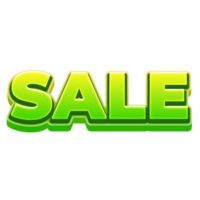 Sale 3D Marketing Label Text png