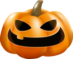 halloween 3d schattig tekenfilm karakter banier uitnodiging kaart illustratie png