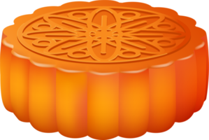 mooncakes top and side view clipart illustration with chinese text happy mid autumn festival png