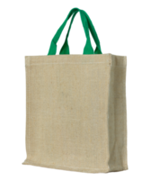 eco fabric bag isolated with clipping path for mockup png