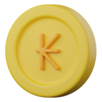 kip coin 3d icon png