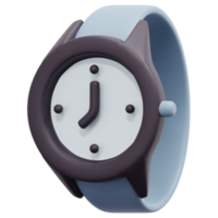 wristwatch 3d render icon illustration png