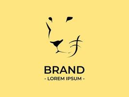 Lion Head Logo vector