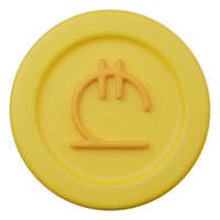 lari coin 3d icon png