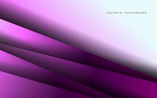 Abstract overlap papercut background vector