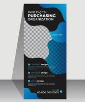 Business Roll Up Banner. Standee Design. Banner Template. Presentation and Brochure Flyer. Roll up template, Standee banner design. Standee rollup banner vector