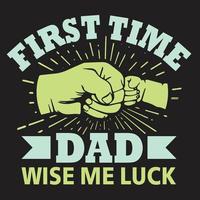 Dad t shirt vector