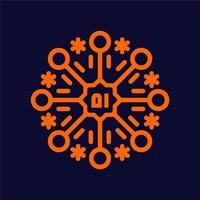 Artificial intelligence ai icon vector