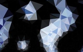 Dark BLUE vector blurry triangle texture.