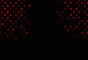 Dark red vector layout with elements of cards.