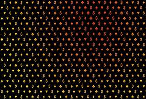 diseño vectorial de color amarillo oscuro, naranja con elementos de tarjetas. vector