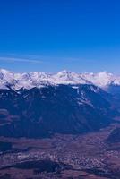 vista del paisaje de invierno foto