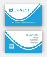 Corporate Business Card Template Vector File For Print. Business Card Template.