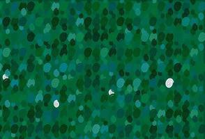 Light Blue, Green vector background with bent lines.