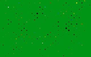 Light Green, Yellow vector layout with circle shapes.
