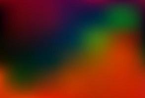 Dark Multicolor, Rainbow vector abstract bokeh pattern.