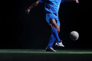 Soccer player view photo