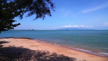 The Pink Coast with sea at Chanthaburi, Thailand video