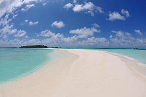 Tropical beach view photo
