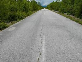 Countryside road view photo