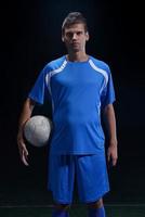 Soccer player view photo