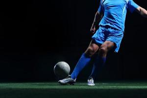 Soccer player view photo