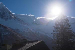 Mountain landscape view photo