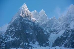 Mountain landscape view photo