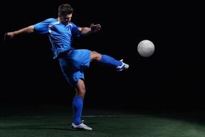 Soccer player view photo