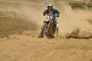 Motocross bike race photo