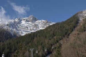 Mountain landscape view photo