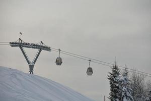 winter mountain landscape photo