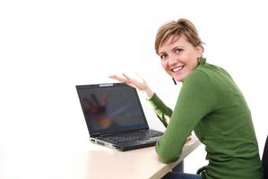 Business woman portrait photo