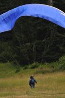 paragliding sport view photo