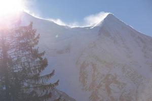 Mountain landscape view photo