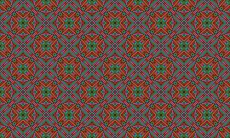 traditional pattern ethnic background vector