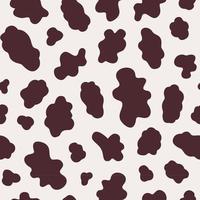 Cow spots pattern vector