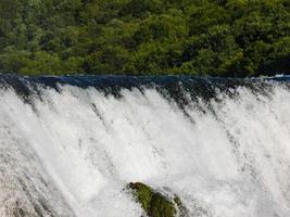 Waterfall landscape view photo