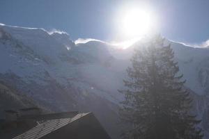 Mountain landscape view photo