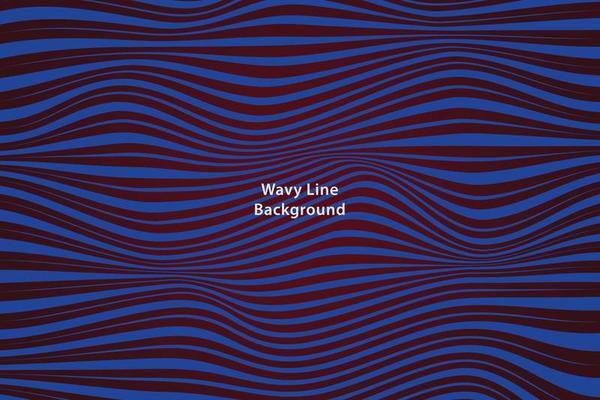 modern background elegant wavy line style layout cover template blue red dark color vector graphic