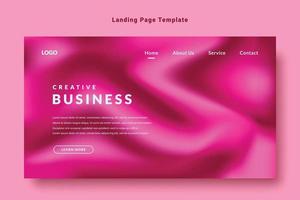 abstract gradation landing page template website futuristic design background vector, violet color vector