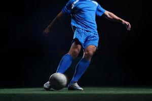 Soccer player view photo
