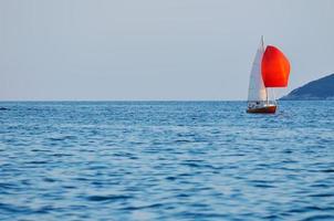 Boat on the water photo