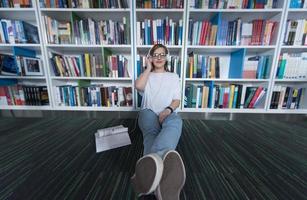 Library study concept photo