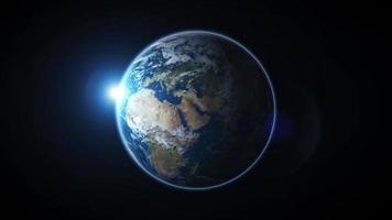 Space view of the Earth Video