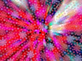 abstract bright colorful rainbow starburst background vector