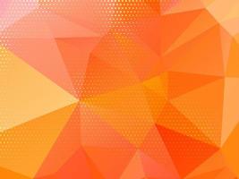 Abstract colorful triangular geometric crystal background vector