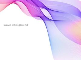 colorful motion wave style abstract background vector