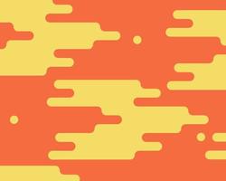 lindo fondo, color amarillo y naranja. concepto de línea de salpicadura. vector
